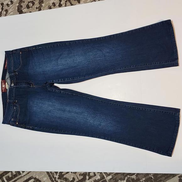 4. Lucky Brand Womens Denim Jeans Sofia Size 14/32 - Picture 2 of 4